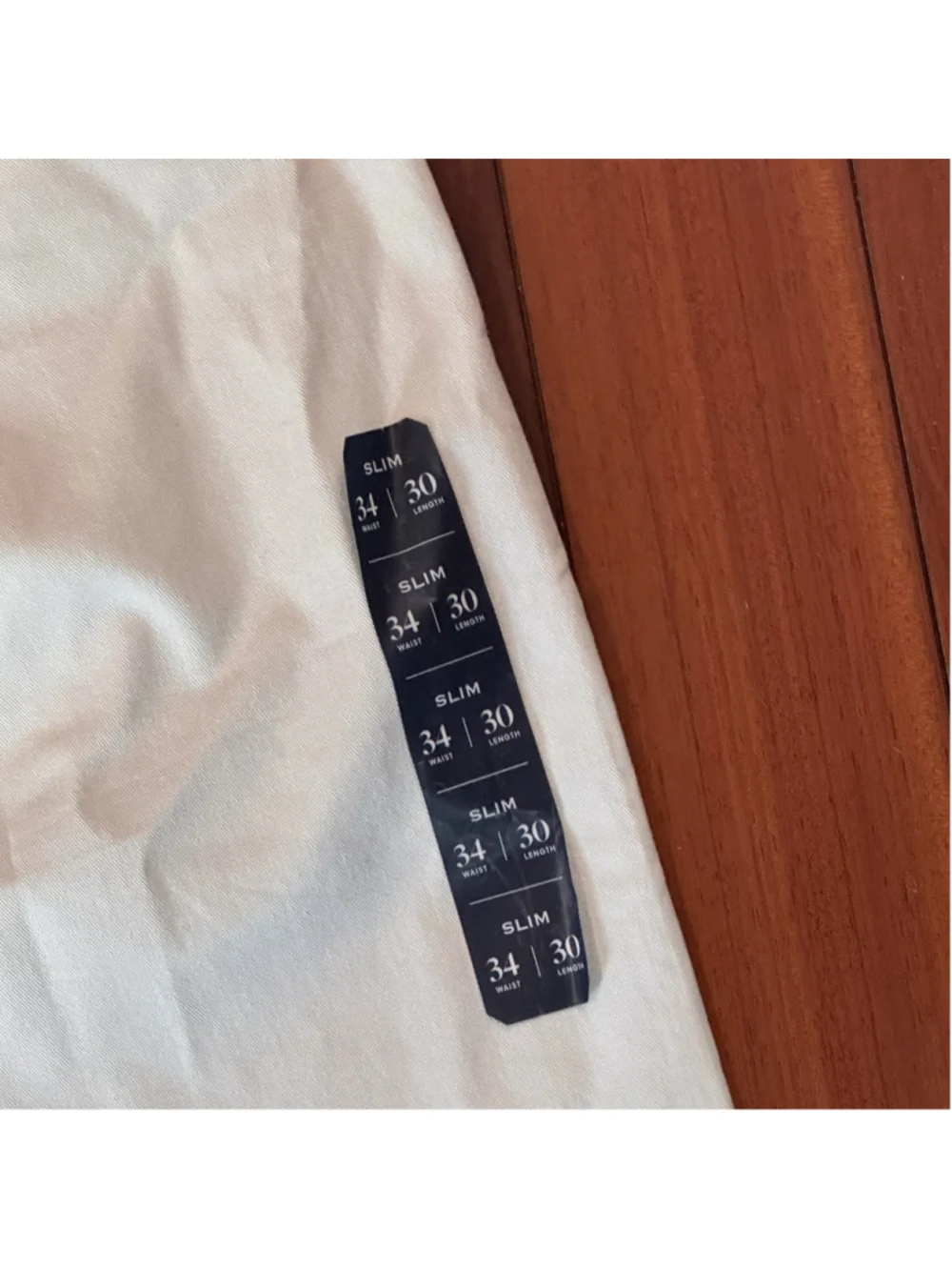 NWT J.Crew Slim Chino Pants Size:34x30 Men Flex Cream Cotton MSRP:$79